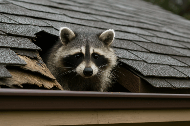 EntoLogic technician performing wildlife exclusion inspection in South Florida
